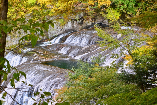 観光情報：袋田の滝